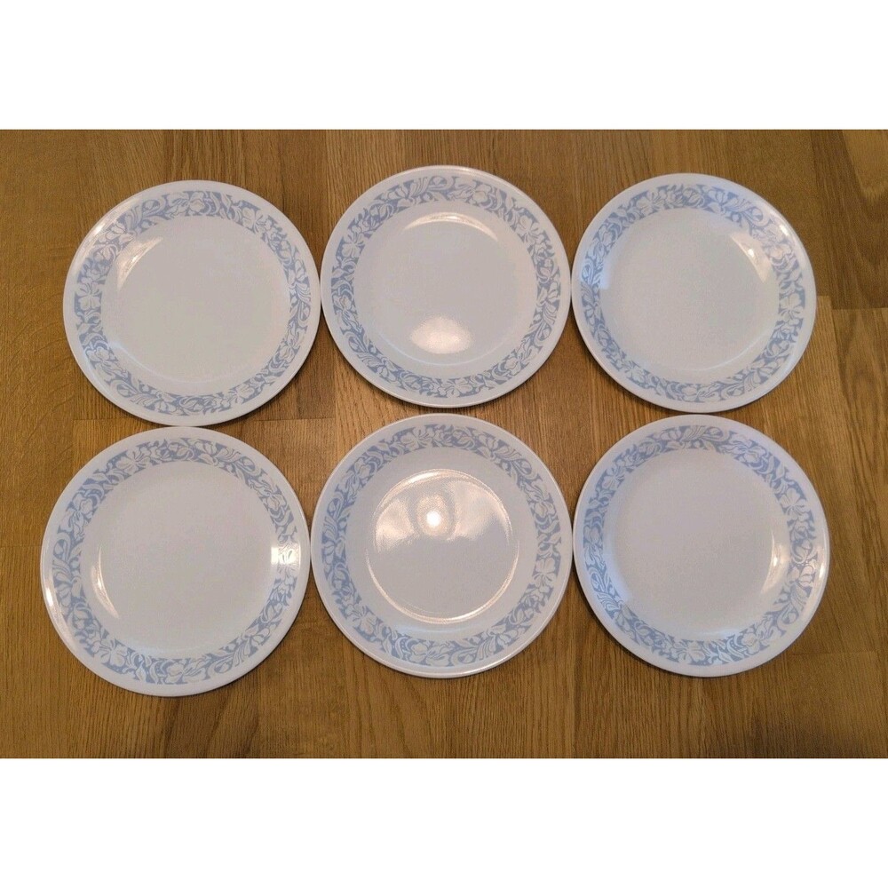 CORELLE 8 SEA AND SAND Bread And Butter  Plates 6 3/4” MORNING LIGHT Set Of 6